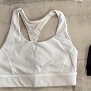 Lululemon Athletica White Sports Bra